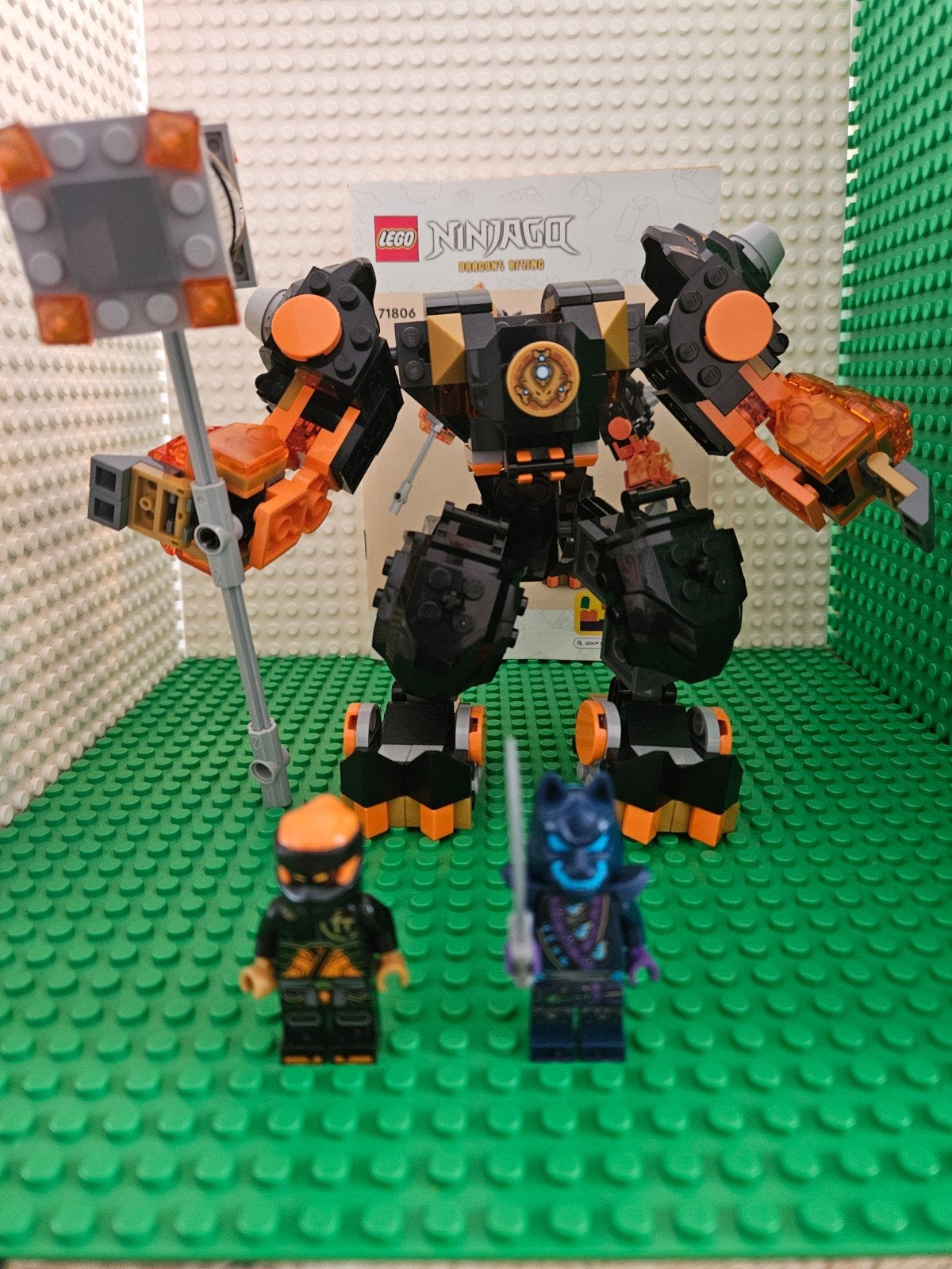 lego ninjago, Ophalen