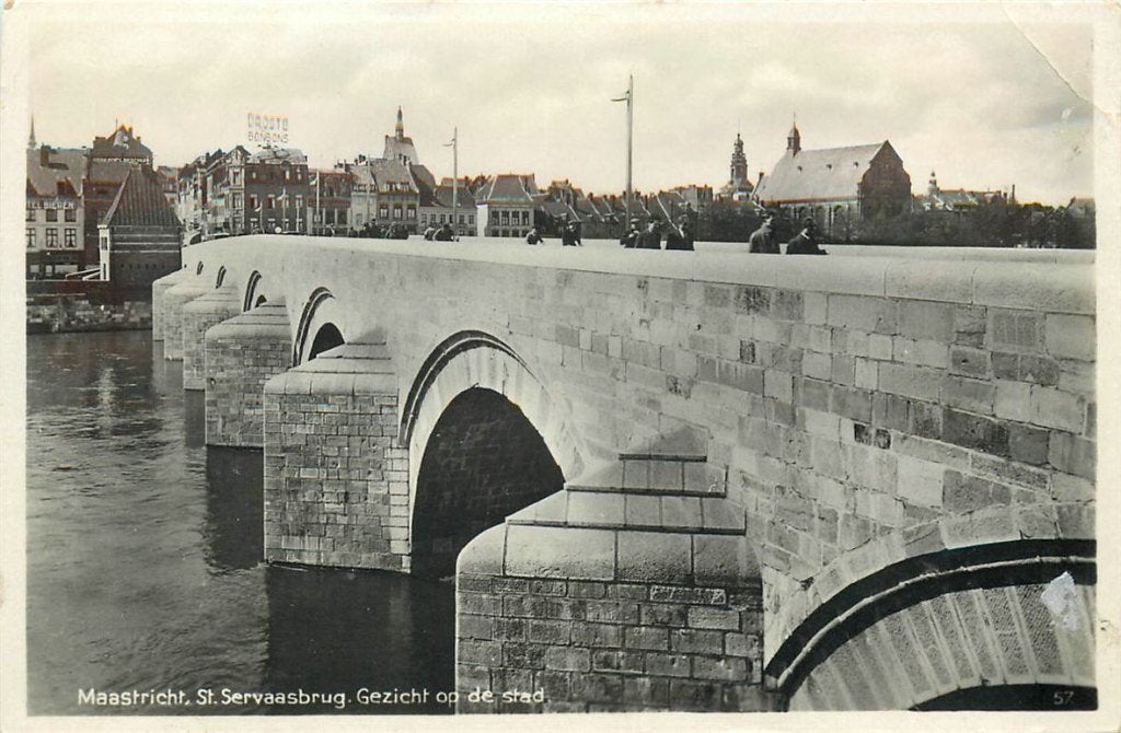 702-076-001 Maastricht St Servaasbrug, Verzenden, Voor 1920, Limburg