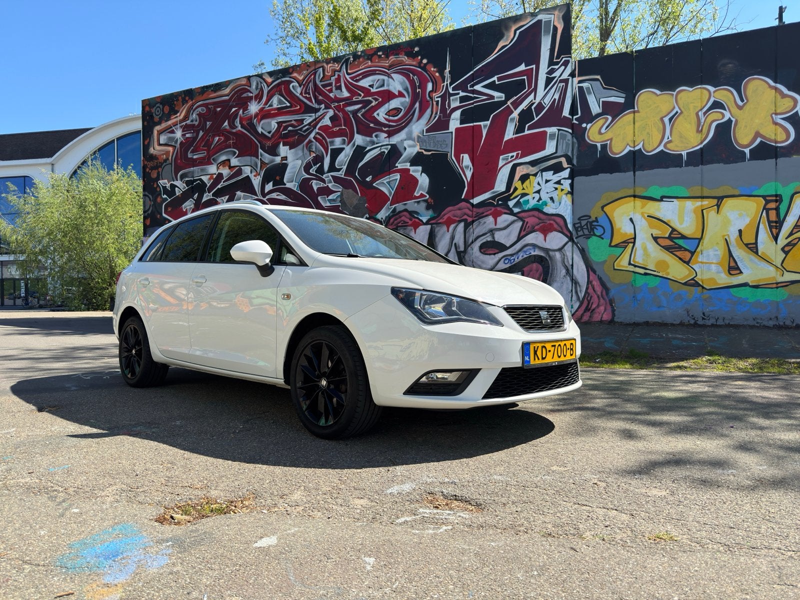 Zeer nette Seat Ibiza ST, Zuinig, sportief en bomvol opties!, Auto's, Voorwielaandrijving, Stof, 40 €/maand, Euro 6