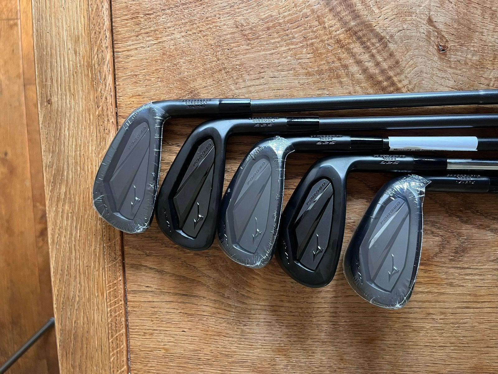 Mizuno JPX 925 Forged Black ijzerset 5/7/9/PW/GW stiff, Ophalen of Verzenden, Nieuw, Set, Mizuno