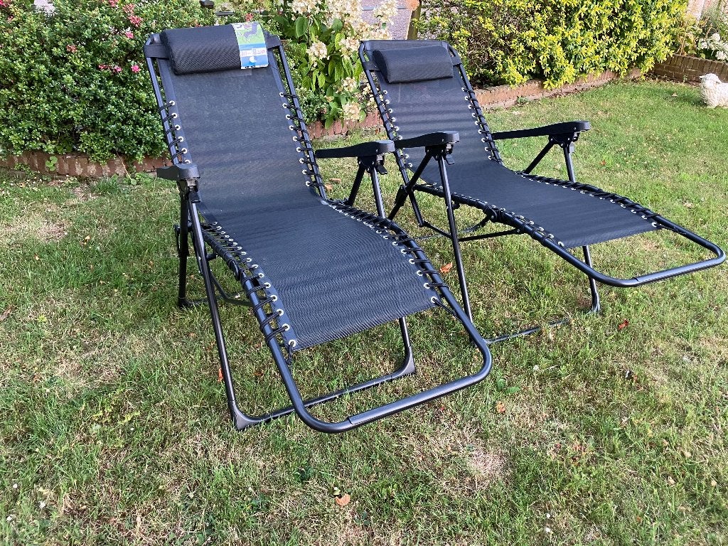 Relaxte opklapbare tuinstoelen, Ophalen, Nieuw, Kunststof, Verstelbaar