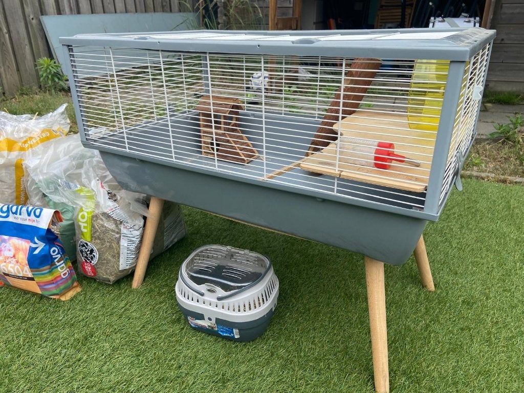 Hamsterkooi Neo by Zolux (+toebehoren), Kooi, Gebruikt, Fret, 75 tot 110 cm