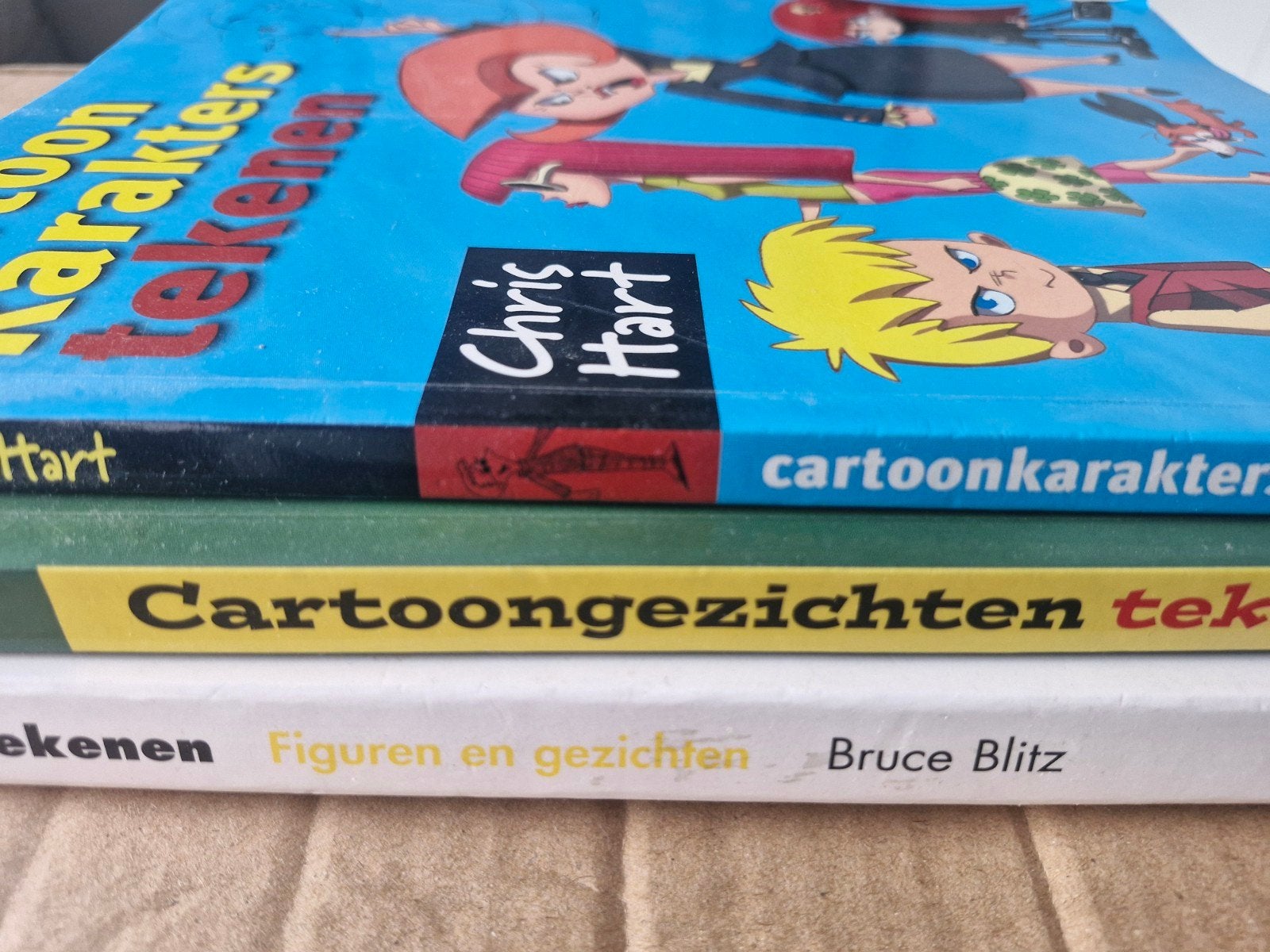 3x Librero Boeken: Leer Zelf Cartoons Tekenen, Ophalen of Verzenden