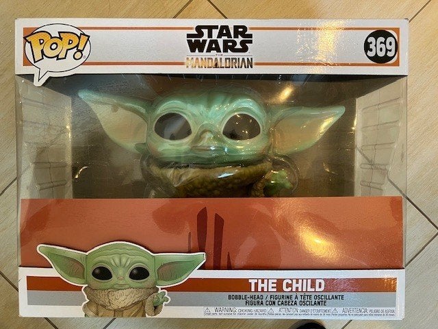 (grote) Funko Pop Star Wars - The Child (baby Yoda) 369, Ophalen, Nieuw, Actiefiguurtje