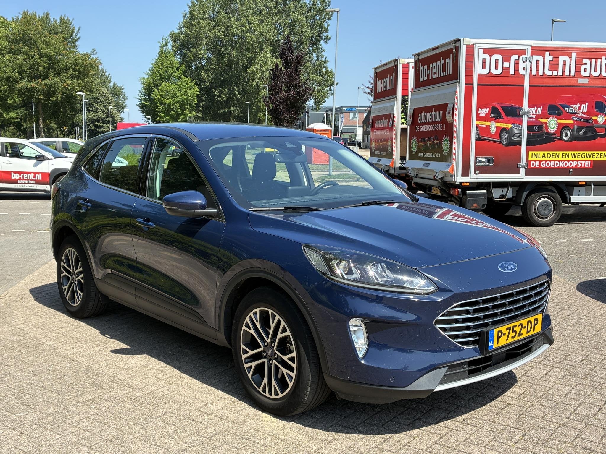Ford Kuga 2.5 PHEV Titanium, Auto's, Ford, Gebruikt, Euro 6, 4 cilinders, Blauw
