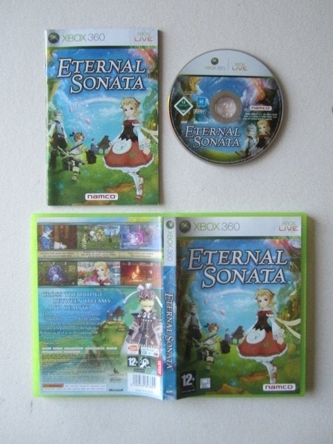 Eternal Sonata Xbox 360, 1 speler, Ophalen of Verzenden, Zo goed als nieuw, Role Playing Game (Rpg)