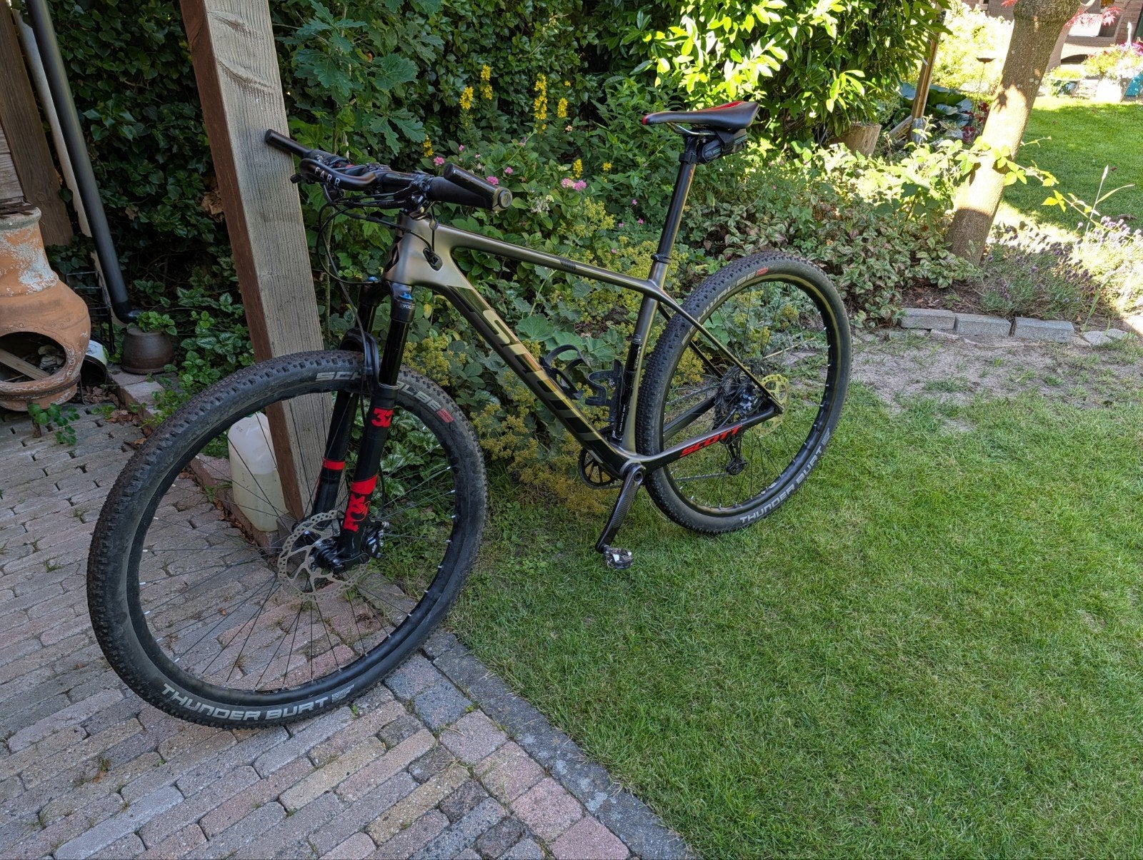 Scott Scale Carbon MTB L - Fox 32, Shimano XT, Carbon Velgen, Hardtail, Heren, Zo goed als nieuw, Schijfrem