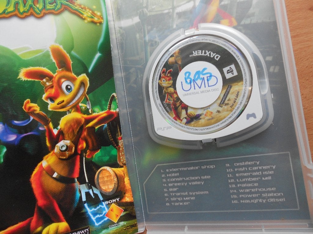 PSP spel DAXTER - PSP spel WORMS open warfare, Gebruikt, 1 speler, Vanaf 7 jaar, Ophalen