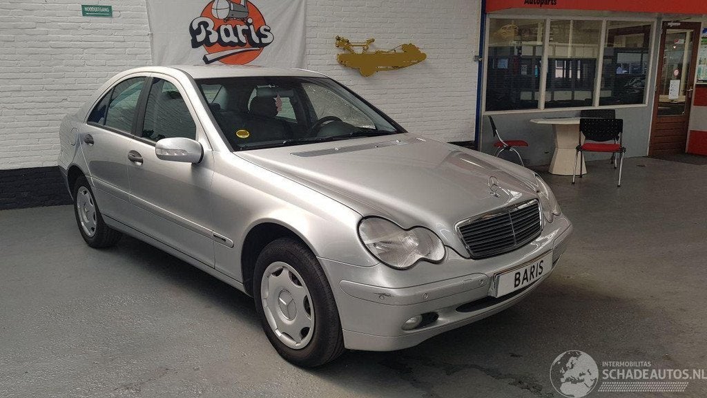 Mercedes-Benz C-Klasse 1.8 C-180K 16V AUT SEDAN 4DRS BENZ 1., Auto diversen, Schadeauto's, Automaat, 1796 cc, Mercedes-Benz, Sedan