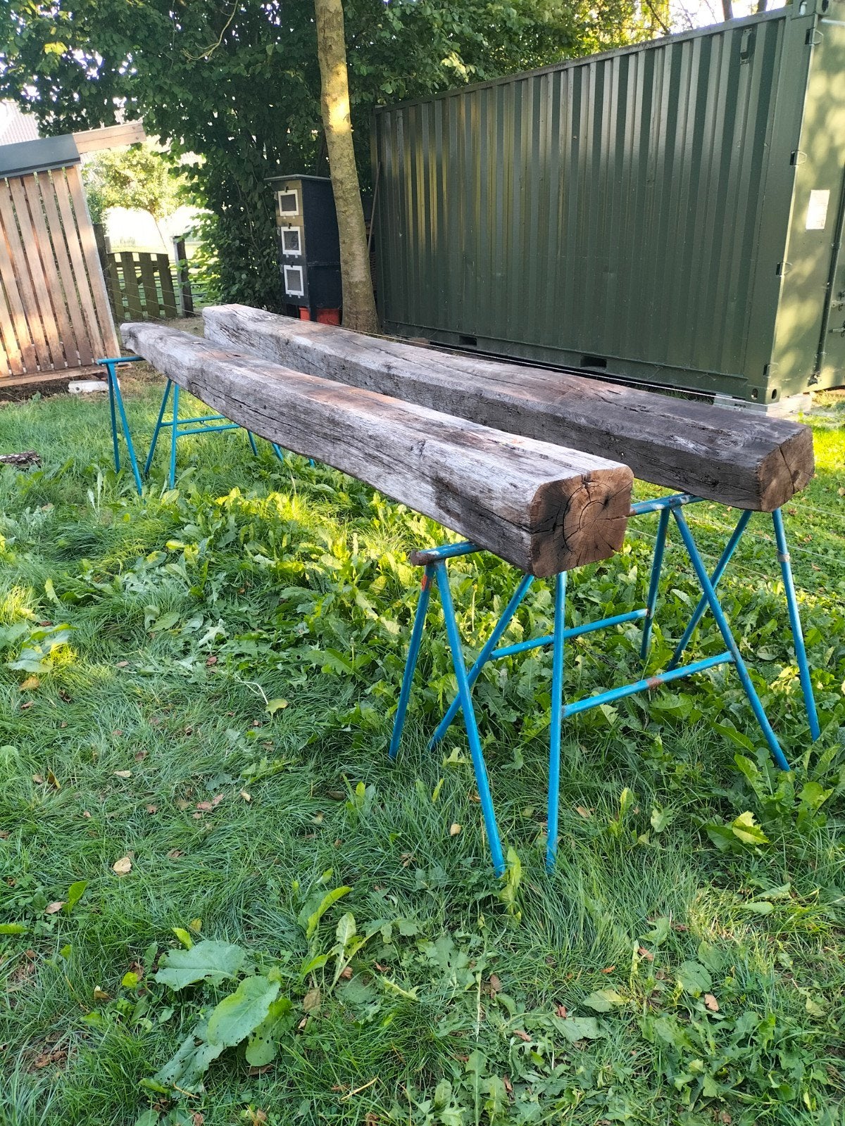 Robuuste eiken balken, gebinthout, Ophalen, Gebruikt, Eiken, Balk