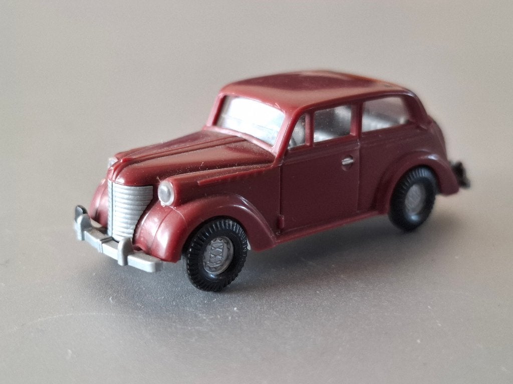 1:87 Opel Olympia 1938 bordeaux Praline € 5, Verzenden, Zo goed als nieuw, Auto, Overige merken