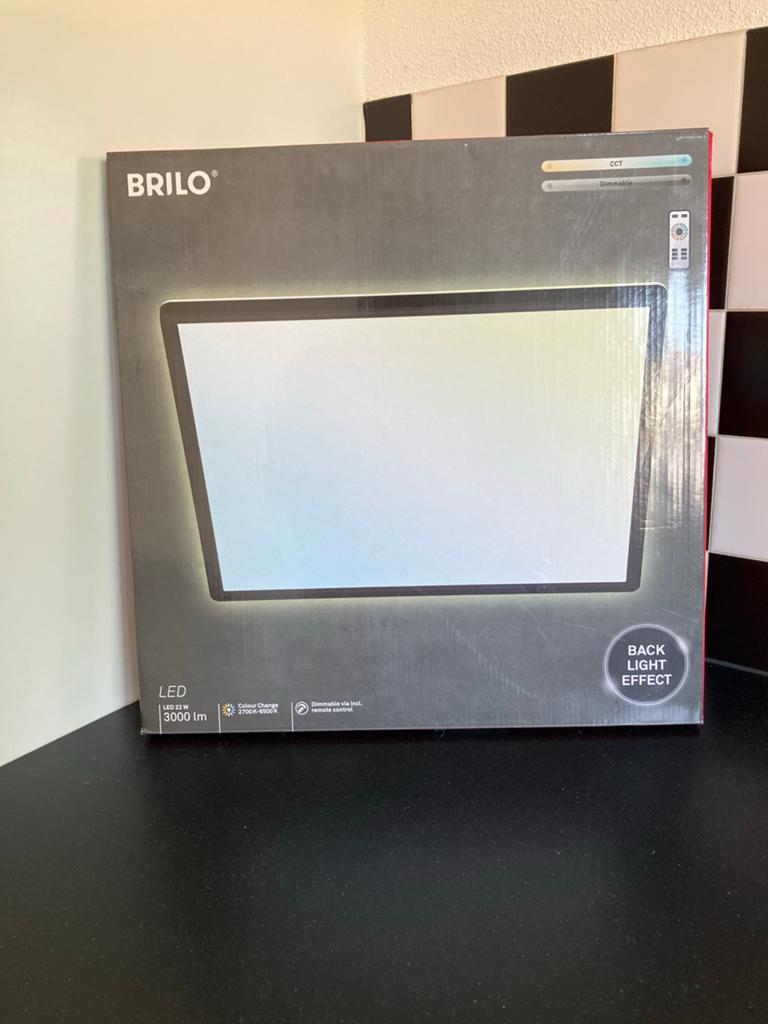 LED lamp met afstandsbediening nieuw plafond, Ophalen of Verzenden, Nieuw, Minder dan 50 cm