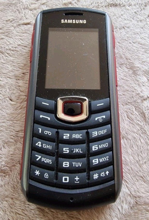 Samsung E2550 - Klassieke Mobiele Telefoon, Gebruikt, Overige modellen, Zwart, Overige systemen