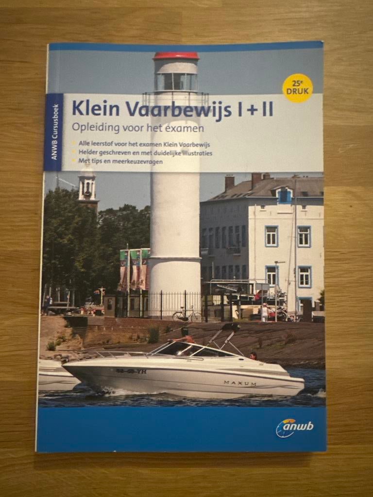 Cursusboek Klein Vaarbewijs I + II (2012 & 2019), Verzenden, Gelezen, Overige niveaus