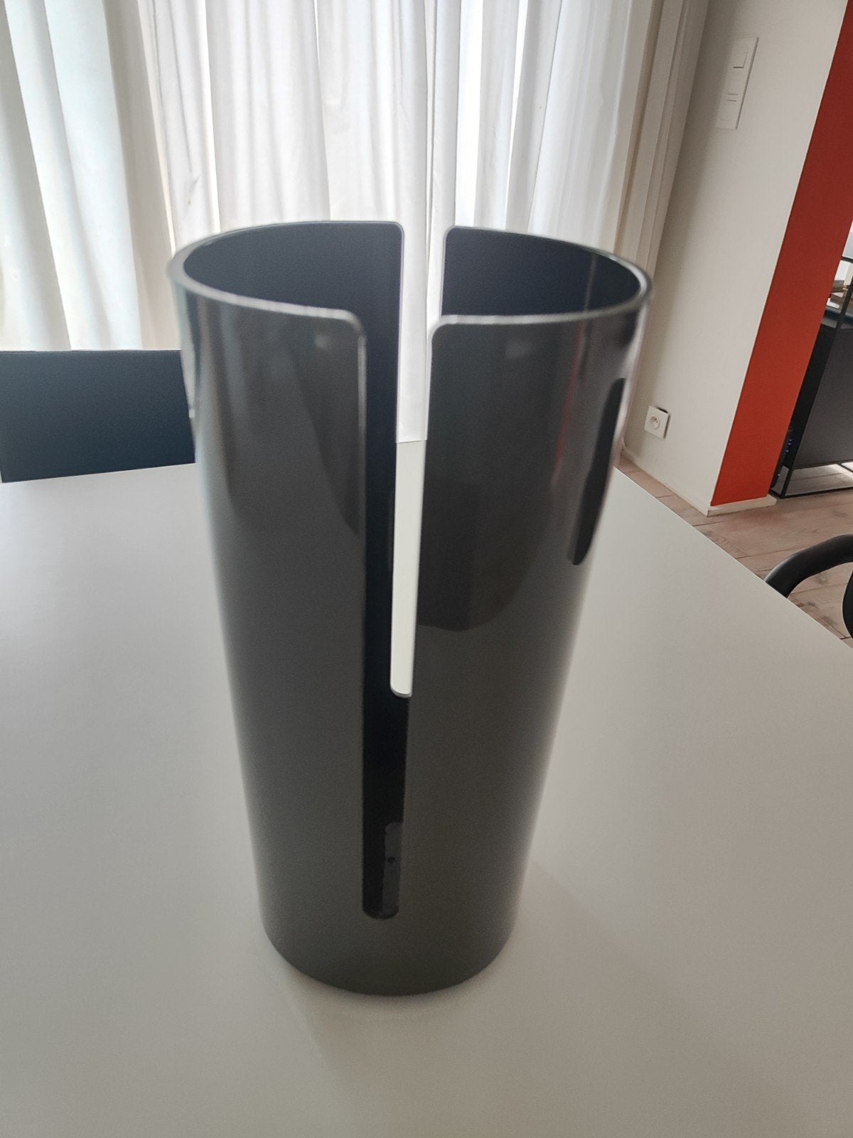 Alessi w.c.-rolhouder, Ophalen of Verzenden, Zo goed als nieuw, Grijs