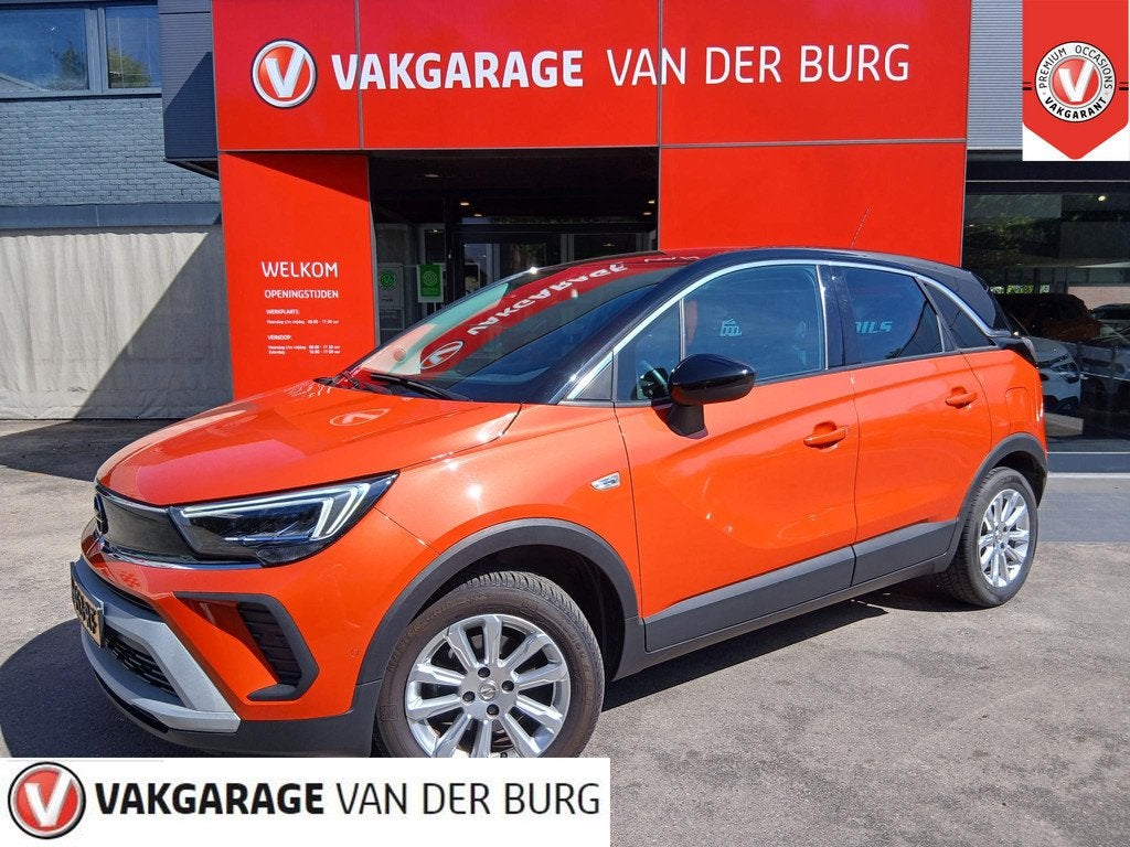 Opel Crossland 1.2 Turbo Elegance, Auto's, 12 maanden, Gebruikt, Bedrijf, 1180 kg