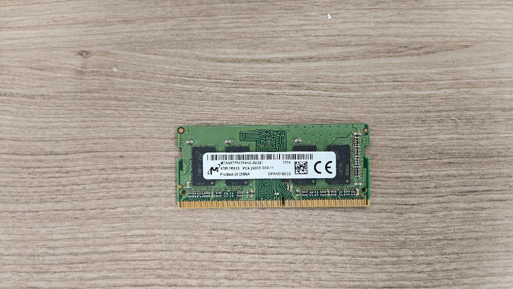 Micron MTA4ATF51264HZ-2G3B1, Ophalen, Gebruikt, DDR4, Laptop