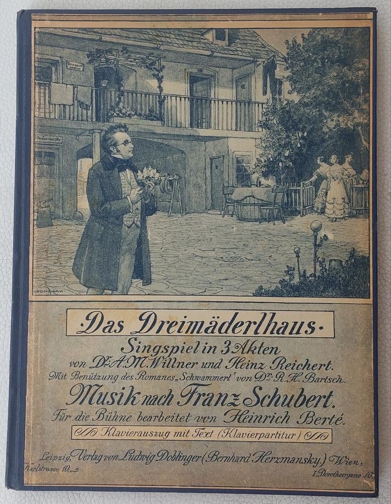 Das Dreimäderlhaus - Singspiel Franz Schubert bladmuziek, Ophalen of Verzenden