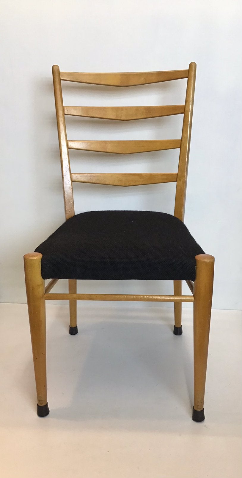Vintage Ladder stoel Pastoe Cees Braakman (artifort/gispen), Ophalen, Gebruikt, Zwart, Mid Century