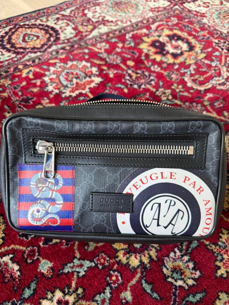 Gucci GG Supreme Belt Bag, Kingsnake, Rare, Excellent Cond., Sieraden, Tassen en Uiterlijk, Tassen | Schoudertassen, Ophalen of Verzenden