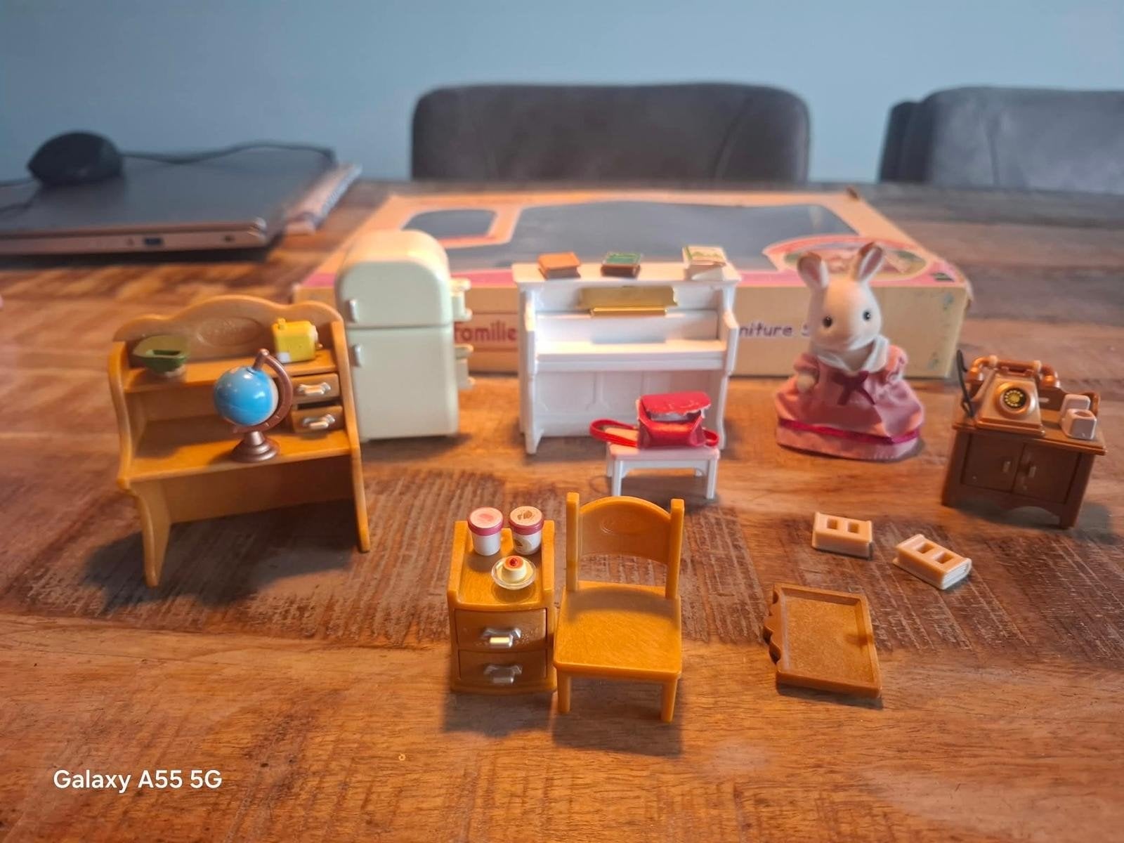 sylvanian family furniture set 5392, Ophalen of Verzenden, Zo goed als nieuw, Poppenhuis