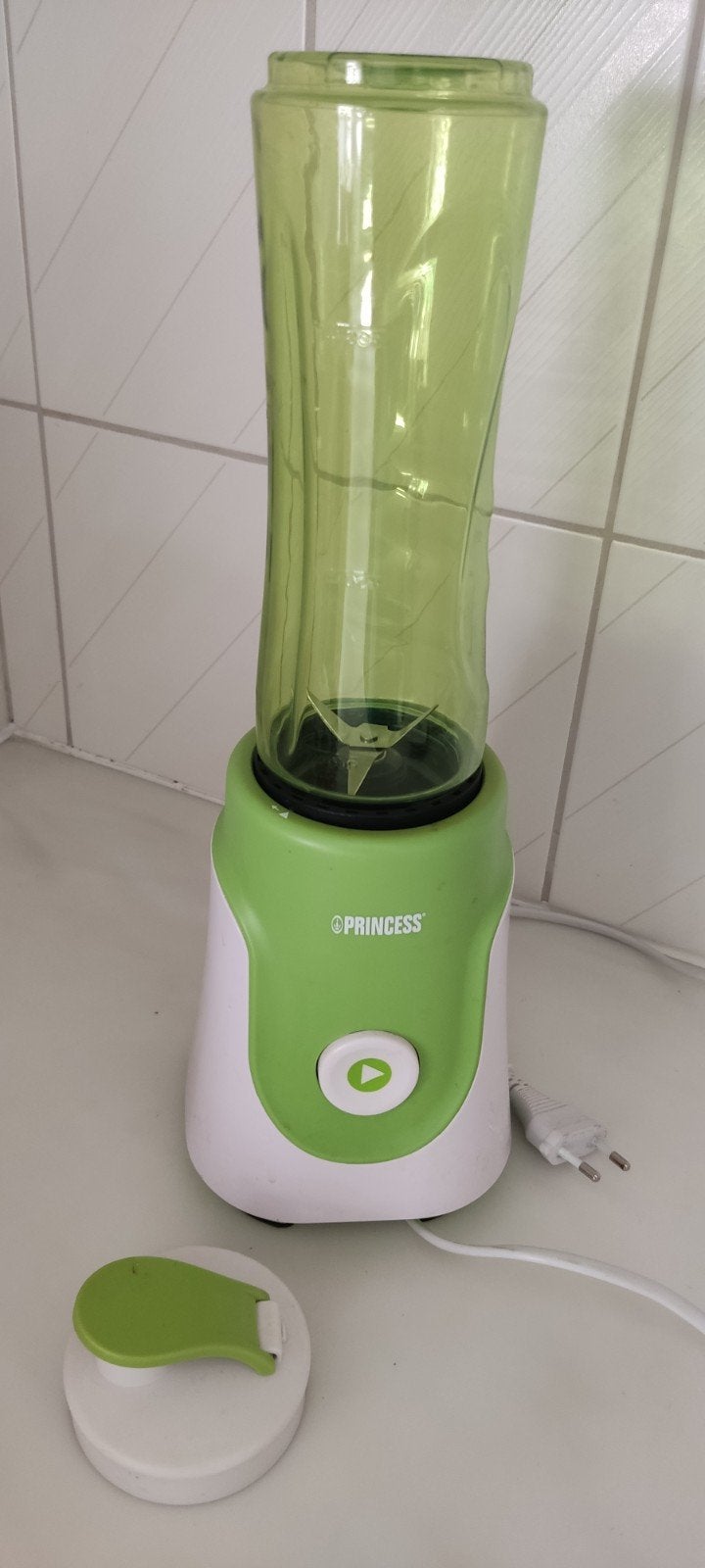 Princess Blender To Go - Groen, 500ml met drinkdop, Ophalen of Verzenden, Zo goed als nieuw, Blender to go