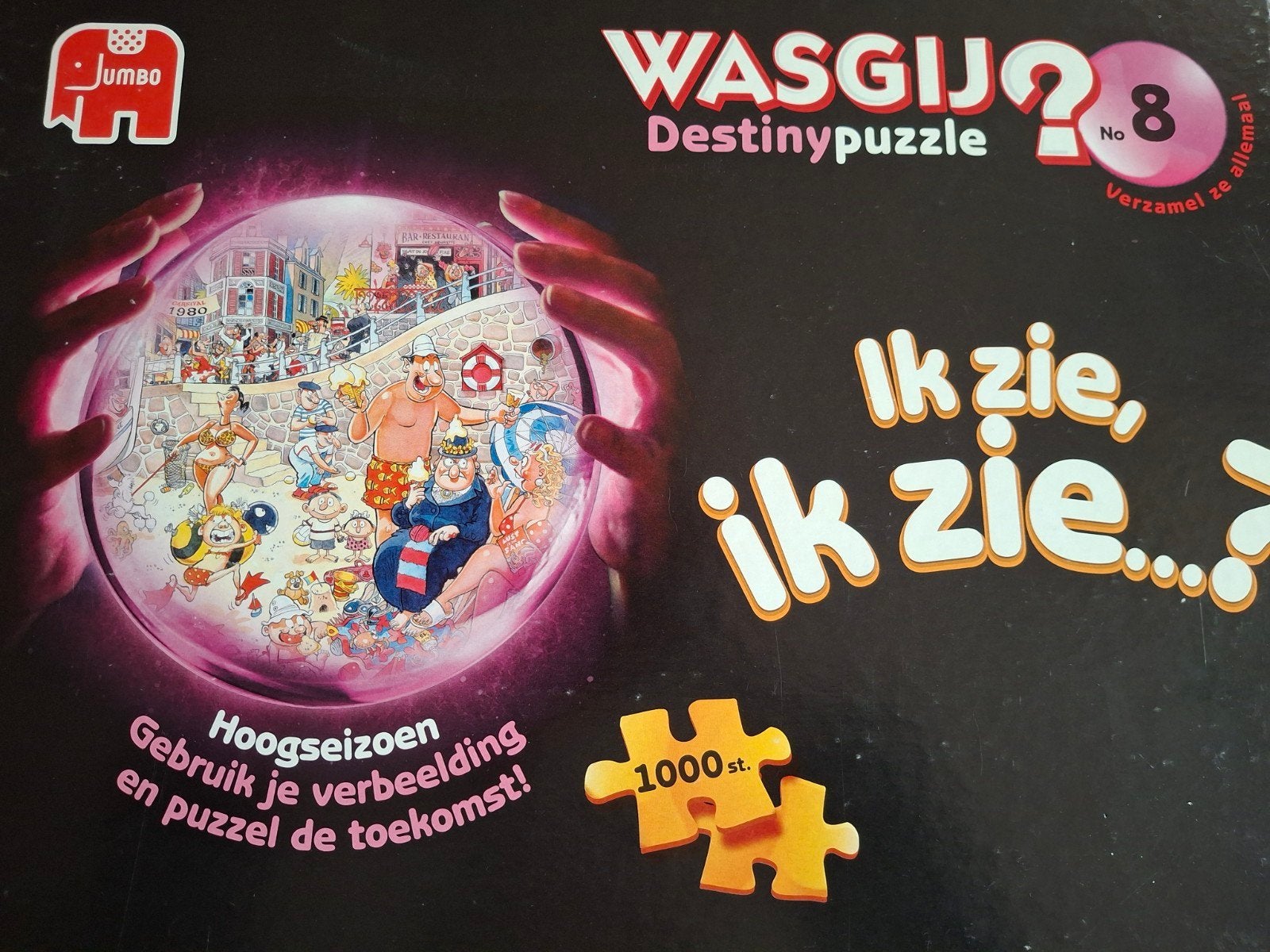 Wasgij legpuzzel 1000 stukjes, Ophalen of Verzenden, 500 t/m 1500 stukjes, Zo goed als nieuw