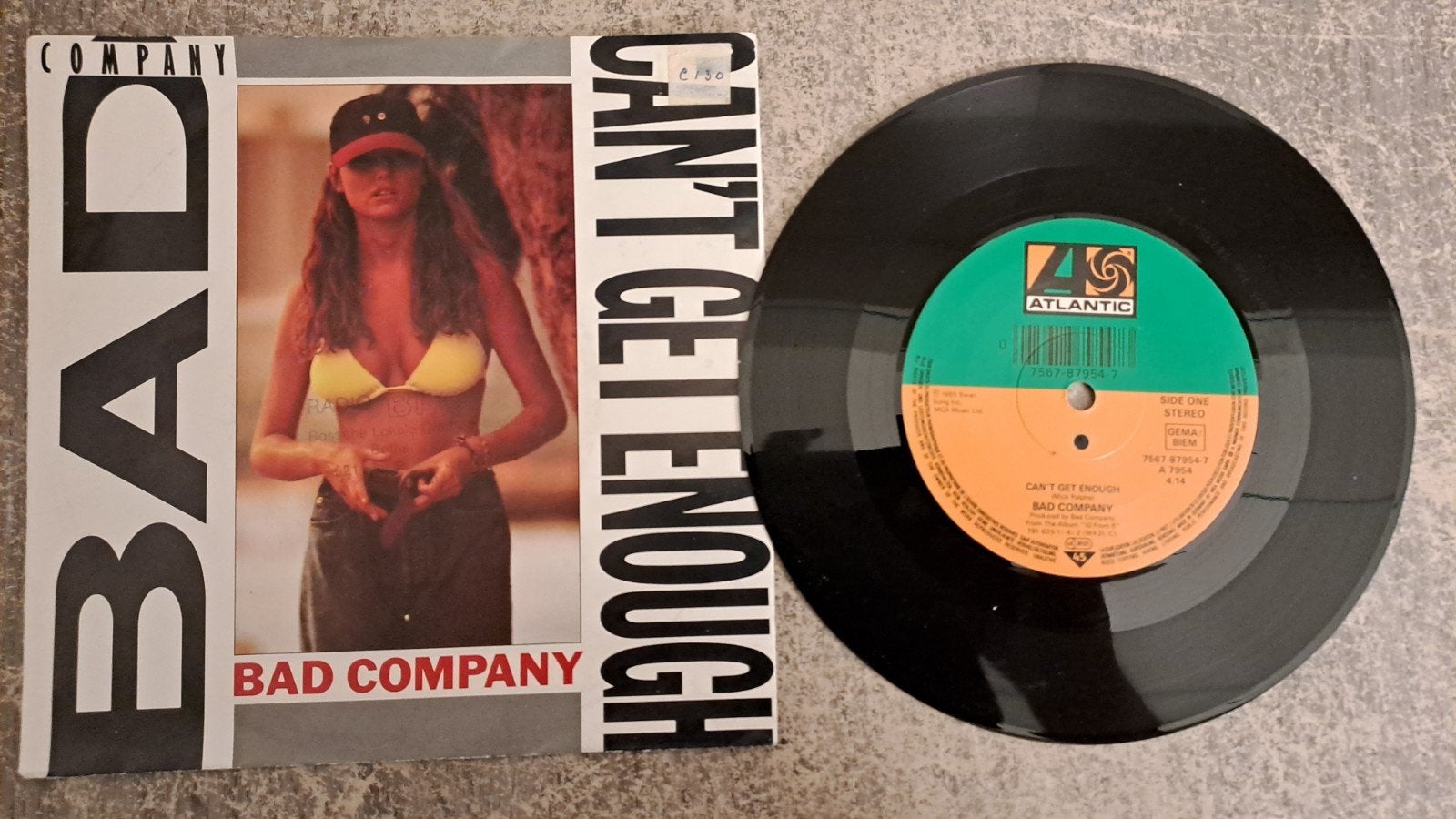 bad company  - can't get enough, Gebruikt, 7 inch, Pop, Fotohoes
