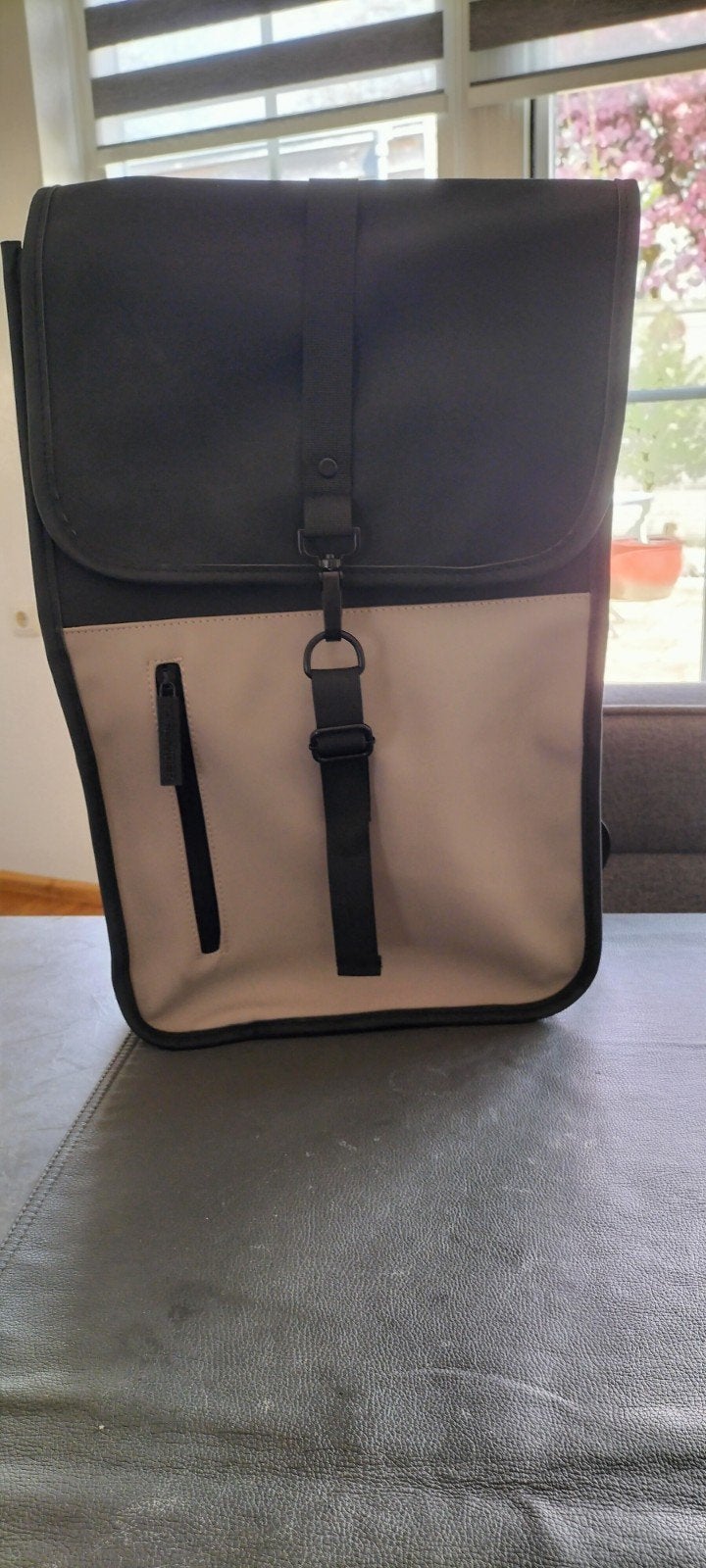 Norländer Dull PU Duo Rugtas taupe /grijs- Nieuw, 25 tot 40 cm, Nieuw, Ophalen of Verzenden, Waterdicht