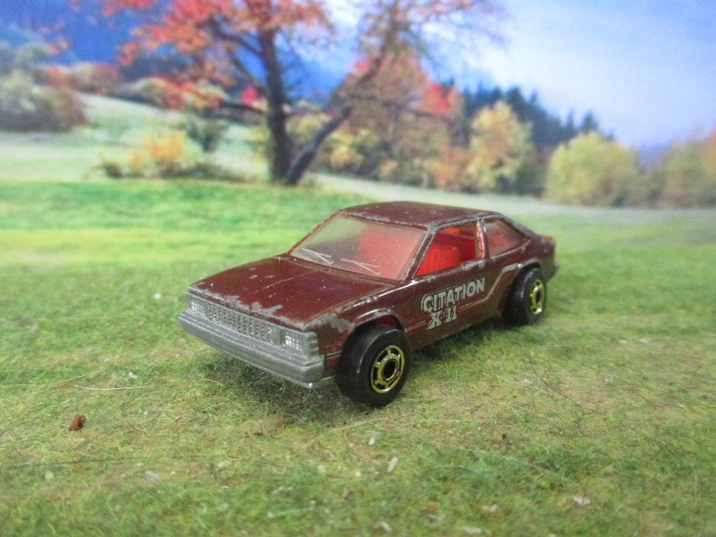 1981 Chevrolet Citation Hot Wheels Black Walls Malaysia 1980, Ophalen of Verzenden, Gebruikt, Auto