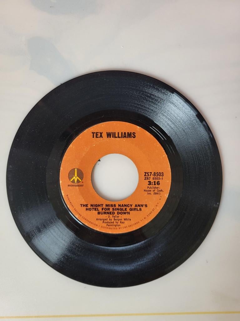 Tex Williams, Ophalen of Verzenden, Gebruikt, Overige formaten
