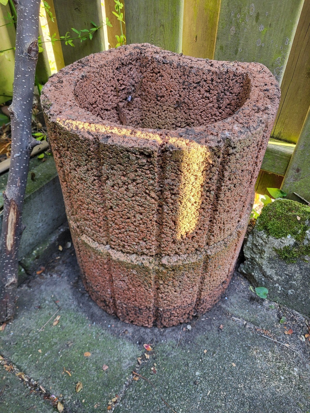 planten bakken. GRATIS., Ophalen, Steen, Gebruikt, Minder dan 30 cm