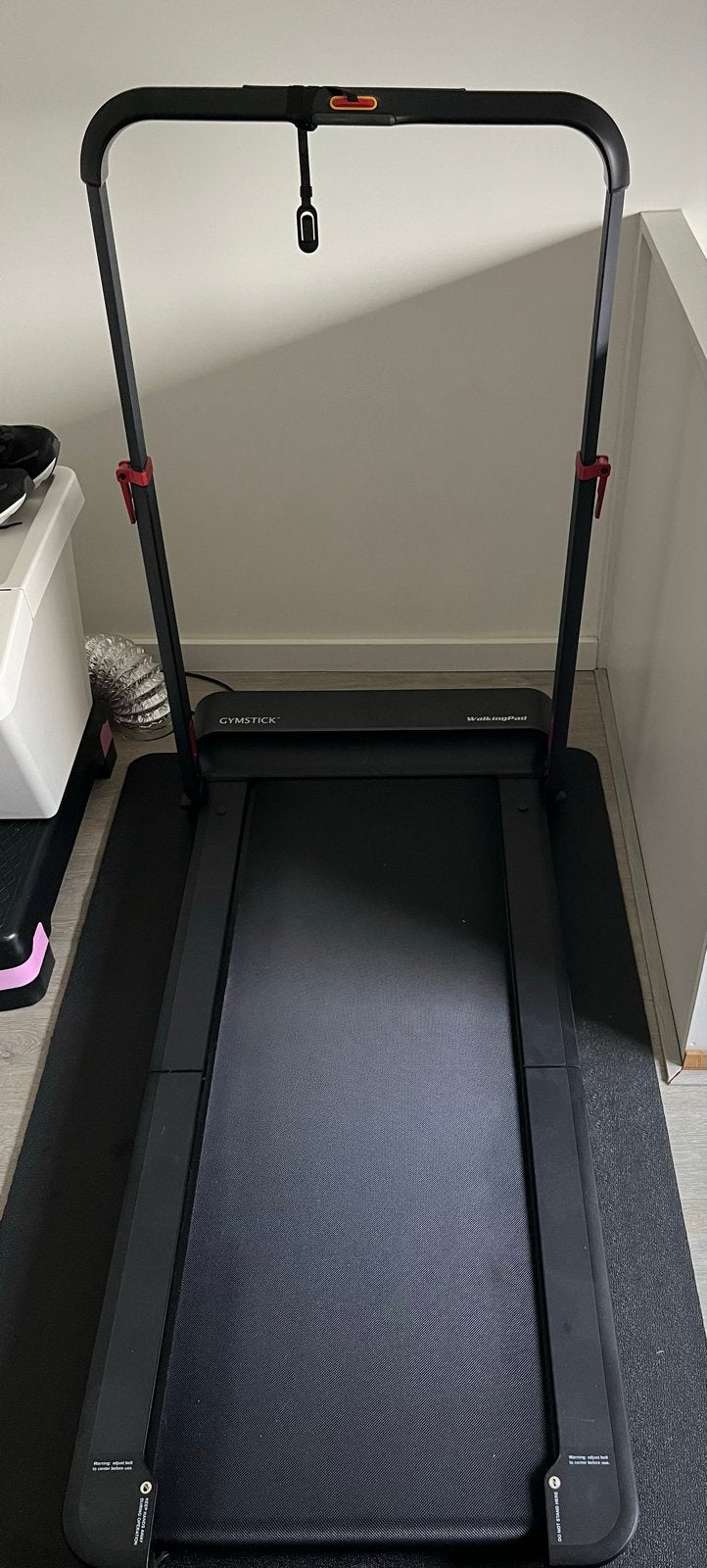 Gymstick Walking Pad Pro - Compacte Loopband, Ophalen, Zo goed als nieuw, Metaal, Loopband