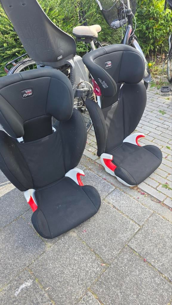 2x Britax Römer autostoel - Zwart - 15-36 kg, Ophalen of Verzenden