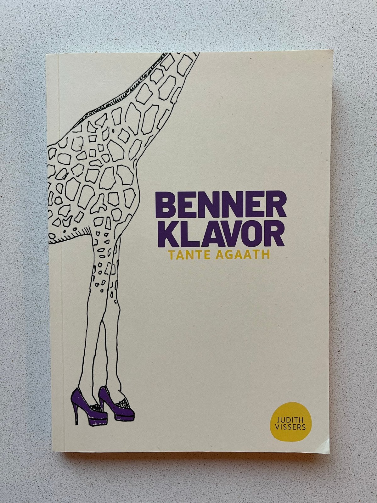 Judith Vissers - Benner Klavor, Gelezen, Judith Vissers, Ophalen of Verzenden, Eén auteur