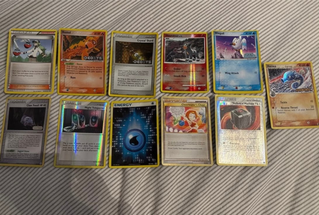 Pokemon kaarten set, Ophalen of Verzenden, Gebruikt, Meerdere kaarten