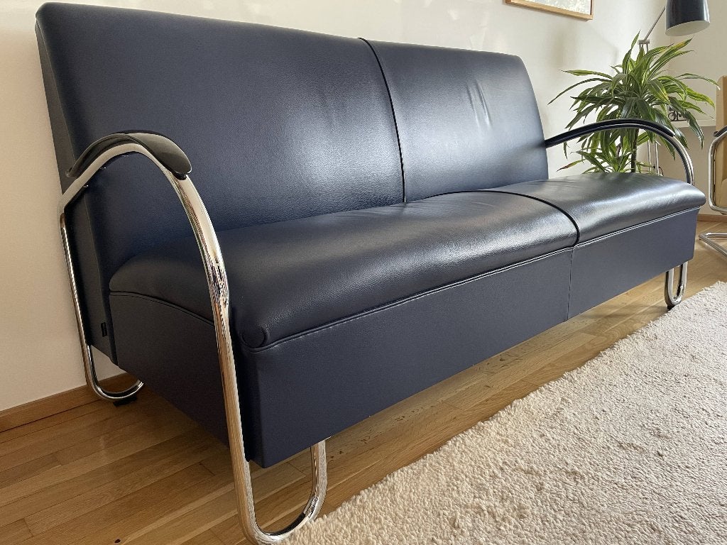 Gispen 44483 bank, Ophalen, Gebruikt, 150 tot 200 cm, Driepersoons
