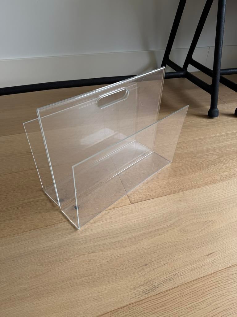 Transparante Lectuurbak van Acryl, Ophalen of Verzenden, Zo goed als nieuw