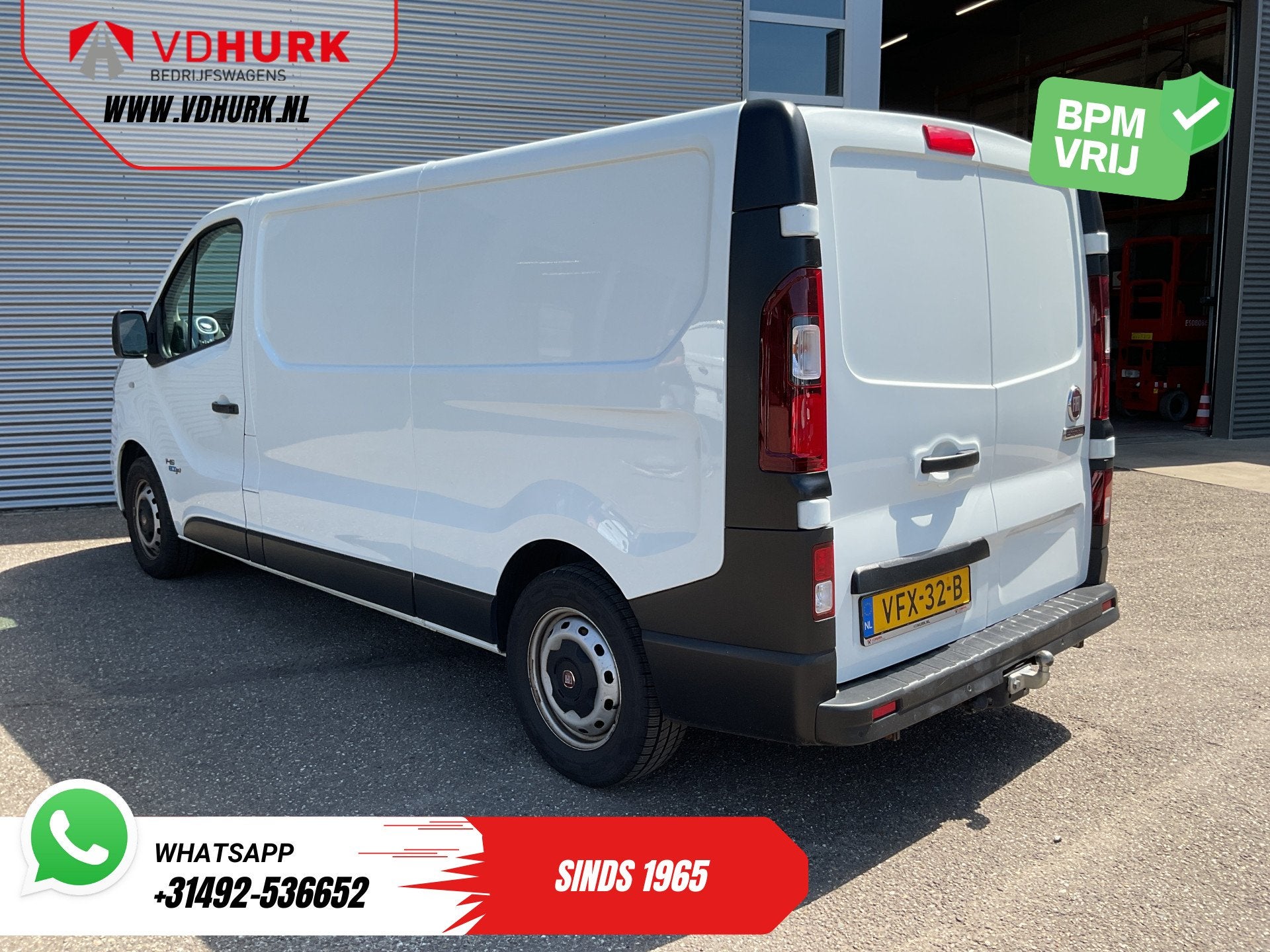 Fiat Talento 2.0 MJ 145 pk L2 Navi/ Cruise/ Airco/ PDC/ Trek, Voorwielaandrijving, 145 pk, Stof, Gebruikt