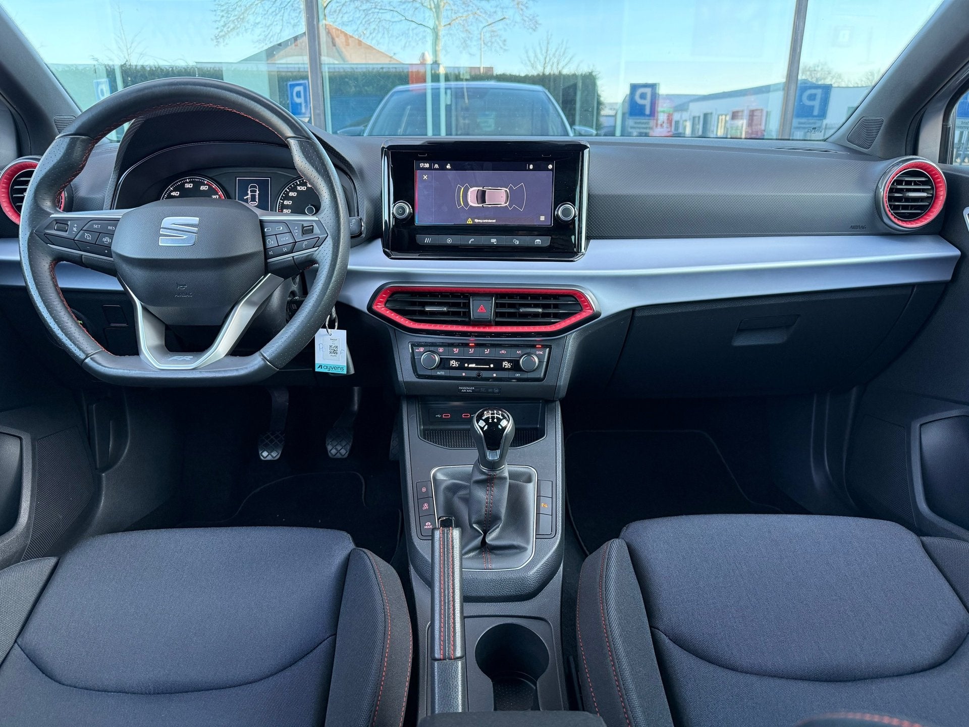 Seat Ibiza 1.0 EcoTSI FR - Climate - LED - Media Apple/Andro, Auto's, Dealer onderhouden, Parkeersensor, Ibiza, Origineel Nederlands