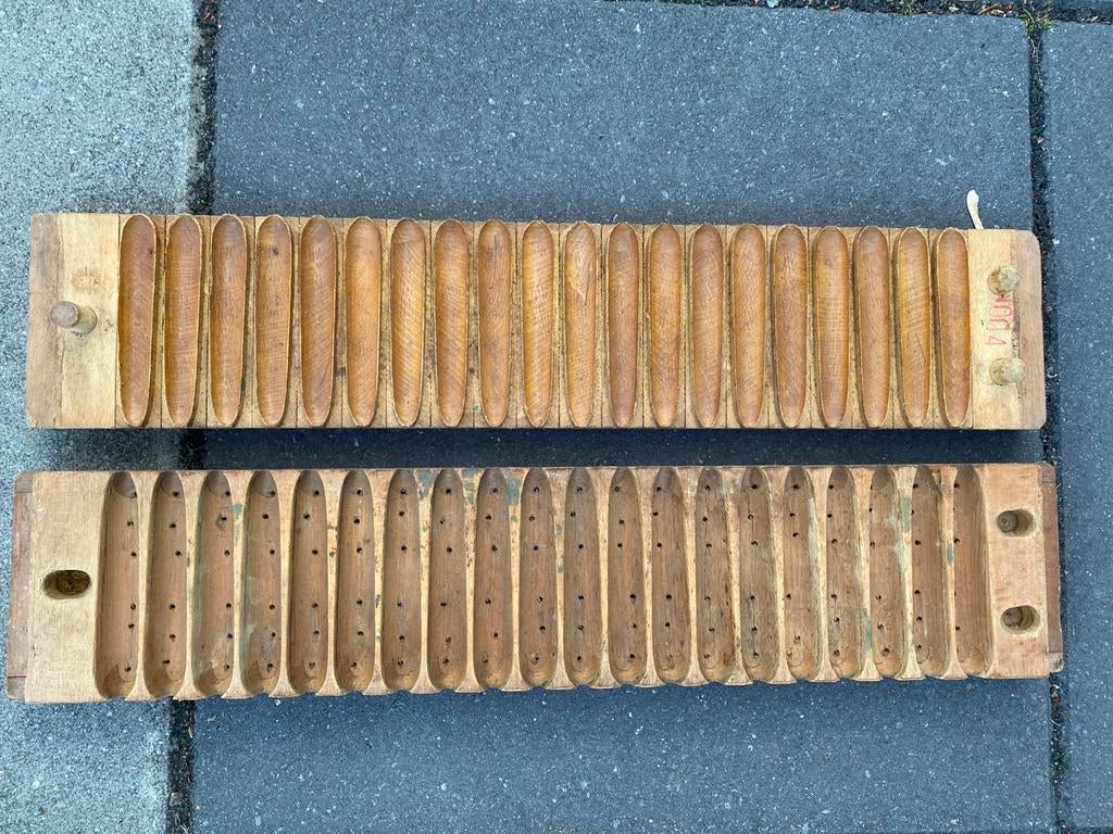 Authentieke oude houten sigaren tabaksdoos (antiek), Ophalen