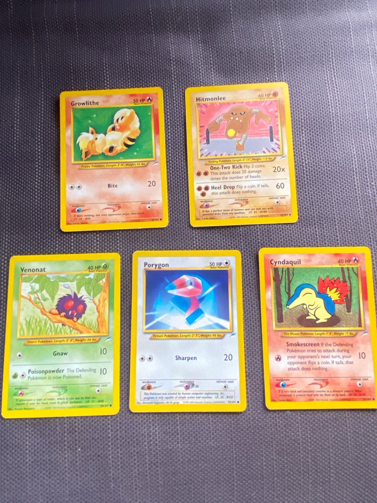 Pokémon Kaarten Neo Destiny, Ophalen, Zo goed als nieuw, Meerdere kaarten
