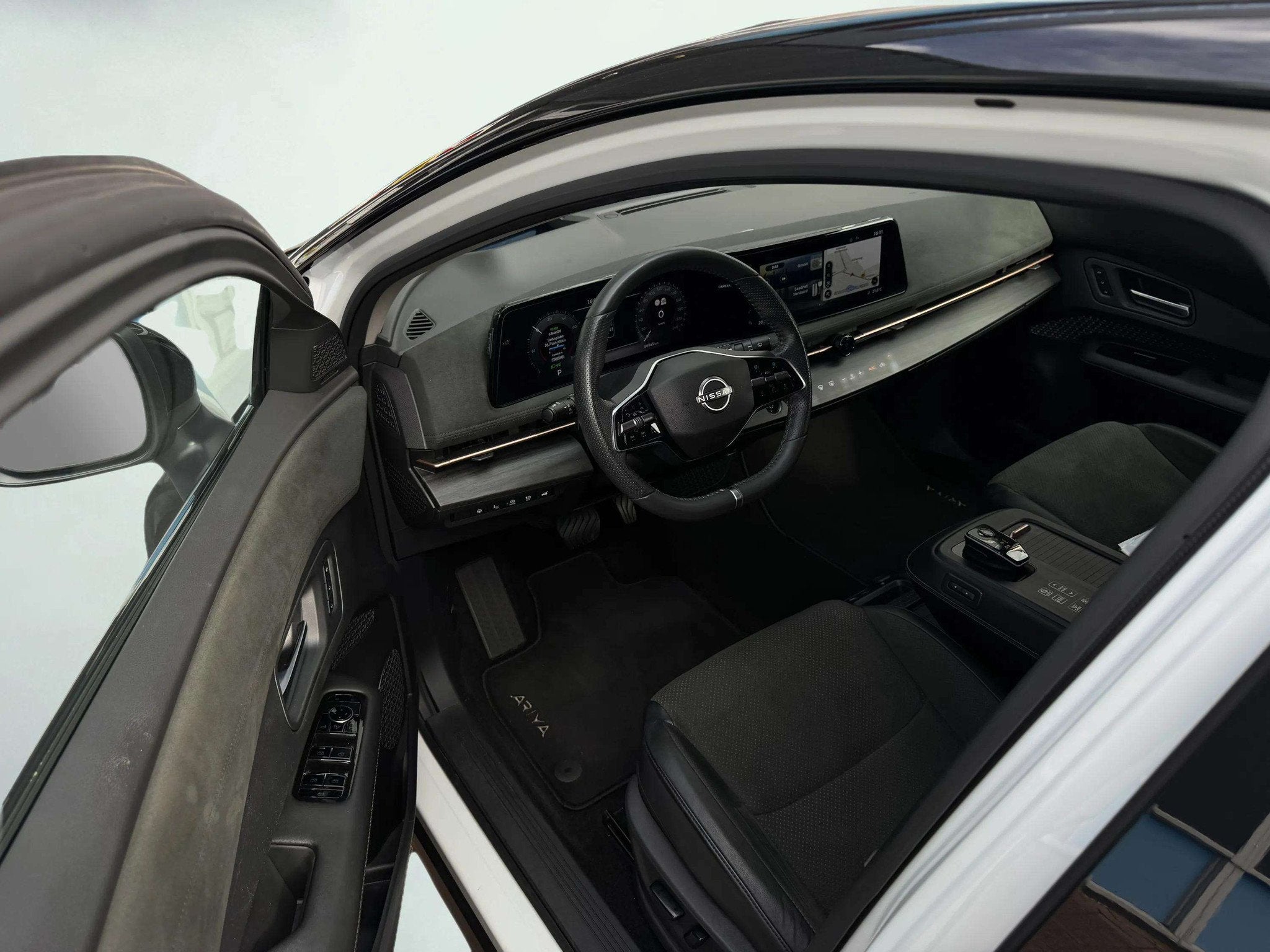 Nissan Ariya Evolve 91 kWh, Auto's, 12 maanden, Gebruikt, 40 min, Wit