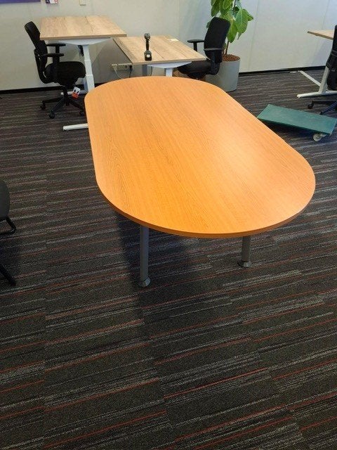 Ovale tafel  100/200, Ophalen, Gebruikt, -, -