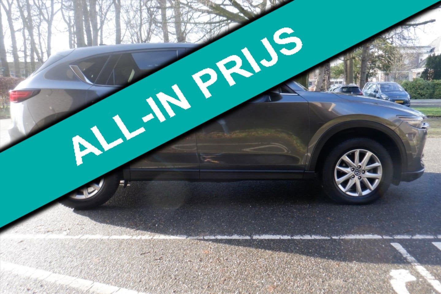Mazda CX-5 2.5 SKYACTIV-G 194pk 2WD Aut HEAD-UP-STUUR/STUURV, Euro 6, 4 cilinders, 2000 kg, Bedrijf