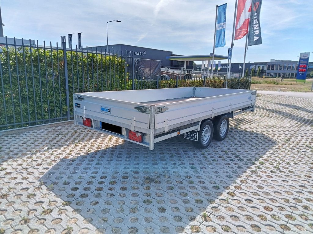 Hulco Medax plateauwagen - Opruiming!!! 335x183 cm, Auto diversen, Nieuw