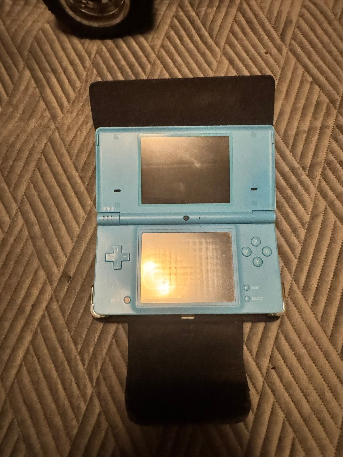 Nintendo DS Lite blauw + 5 spellen, Met games, Gebruikt, Blauw, Ophalen of Verzenden