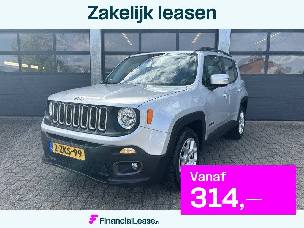 Jeep Renegade 1.4 MultiAir 140pk Longitude, Voorwielaandrijving, Gebruikt, 4 cilinders, 400 kg