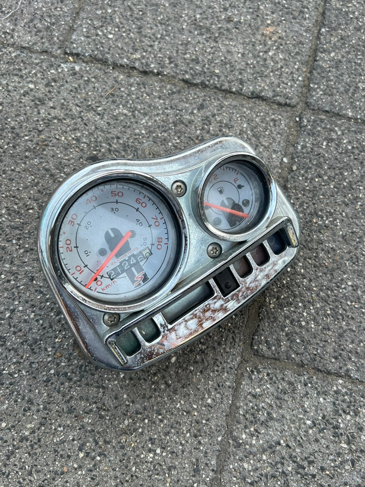 Vespa S50 kilometerteller/dashboard, Ophalen of Verzenden, Overige typen, Vespa