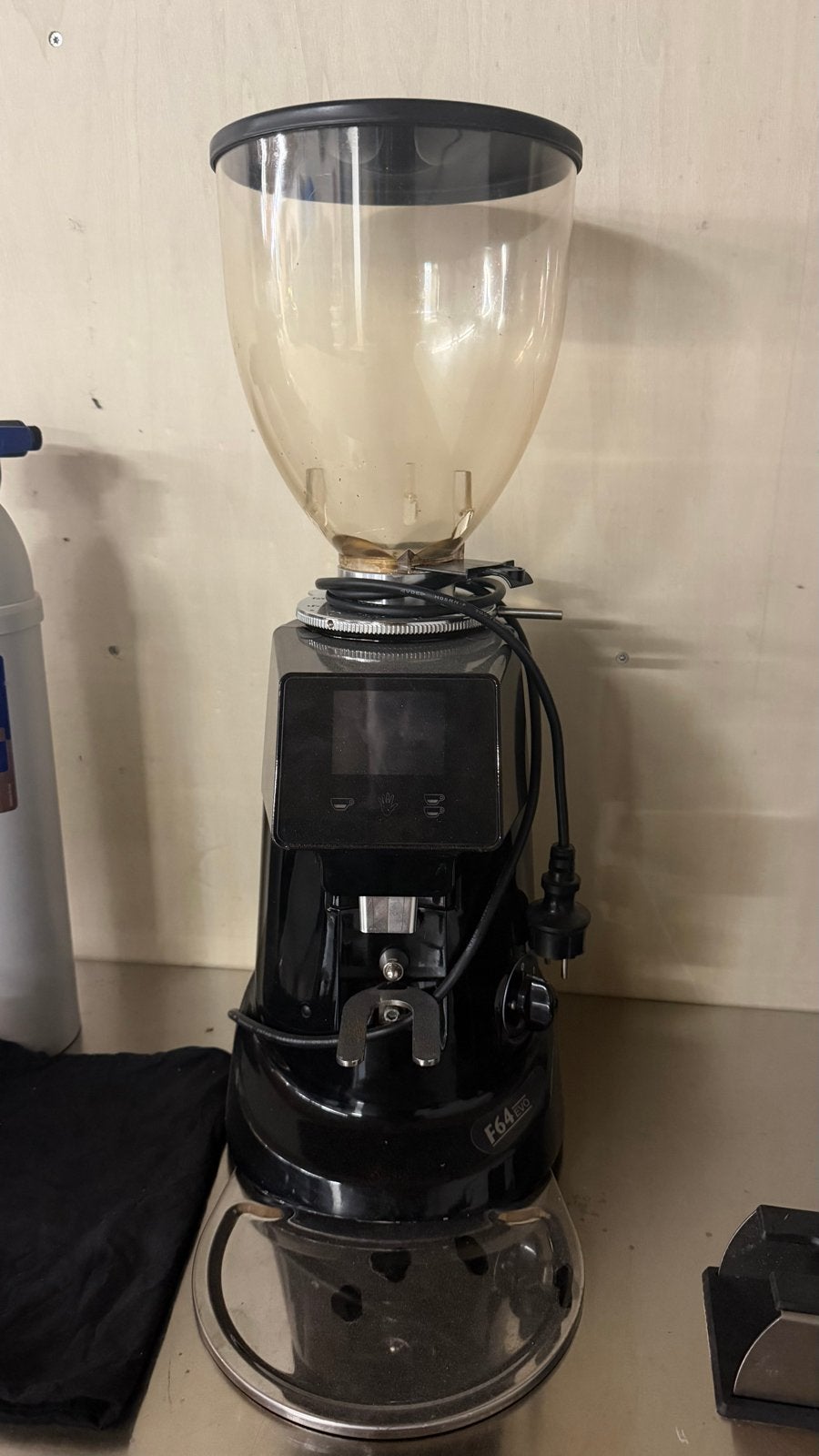 Fiorenzato F64 EVO Koffiemolen, Overige modellen, 10 kopjes of meer, Zo goed als nieuw, Koffiebonen